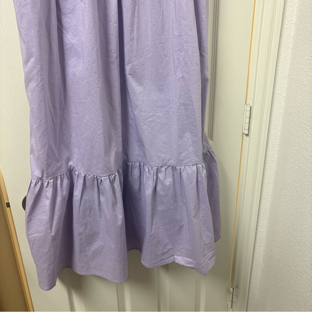 &merci Purple Lavender Puff Sleeve Dress - Picture 9 of 9